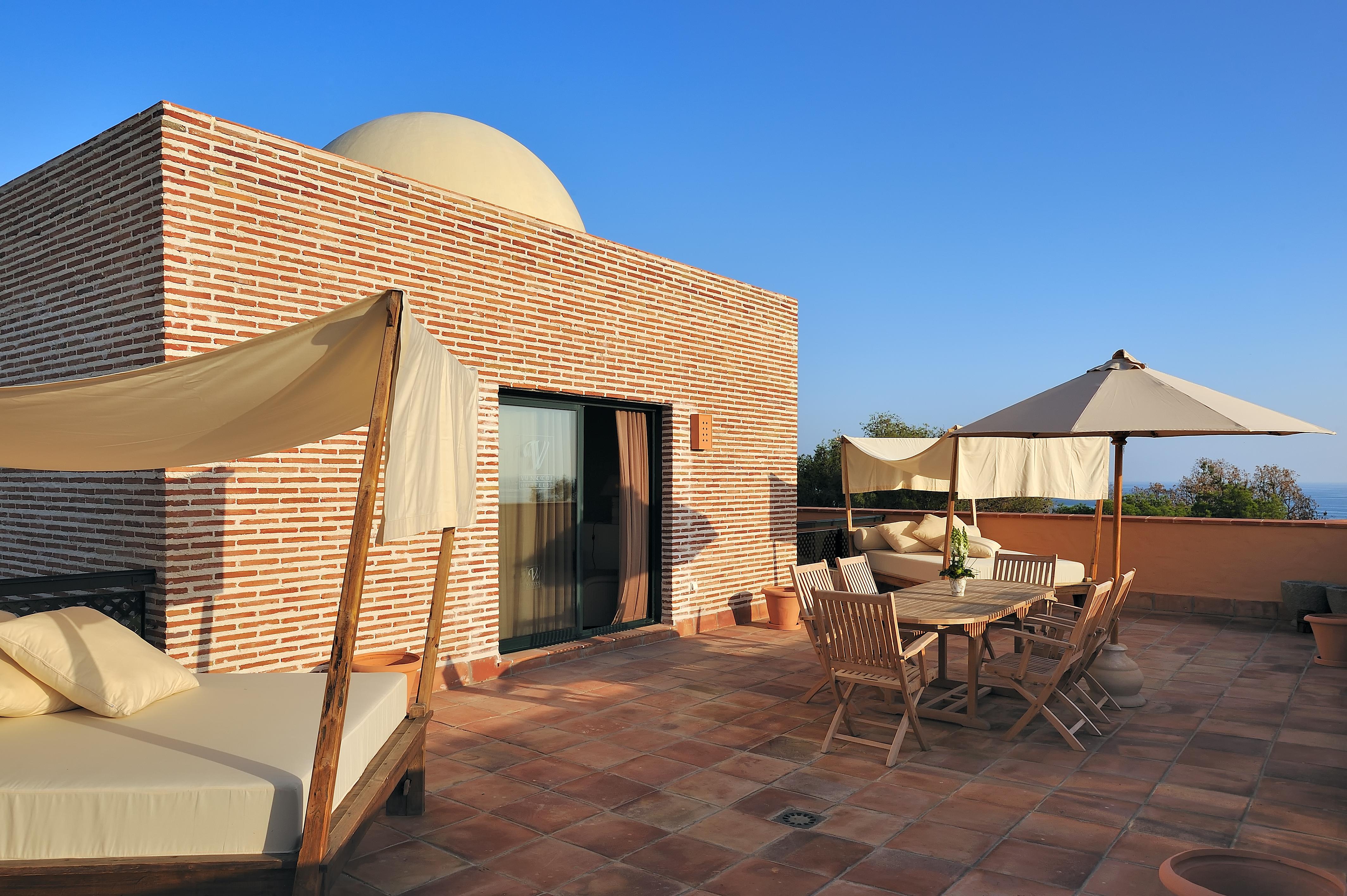 Vincci Seleccion Estrella Del Mar Otel Marbella Dış mekan fotoğraf Roof terrace